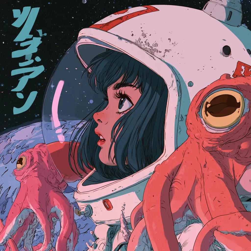 Deep space squid